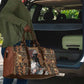 Beautiful Black Woman Travel Bag African Tribal Pattern