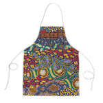 Traditional African Animal Skins Pattern Apron