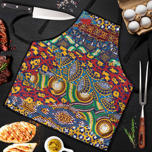 Traditional African Animal Skins Pattern Apron