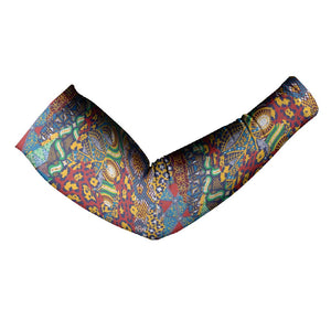 Traditional African Animal Skins Pattern Arm Sleeves