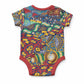 Traditional African Animal Skins Pattern Baby Onesie
