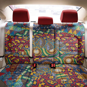 Traditional African Animal Skins Pattern Back Car Seat Cover