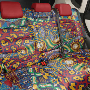 Traditional African Animal Skins Pattern Back Car Seat Cover