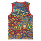 Traditional African Animal Skins Pattern Basketball Jersey LT9