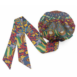 Traditional African Animal Skins Pattern Easy Headwrap