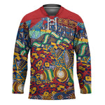 Traditional African Animal Skins Pattern Hockey Jersey