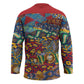 Traditional African Animal Skins Pattern Hockey Jersey