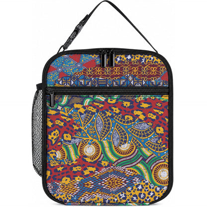 Traditional African Animal Skins Pattern Lunch Bag