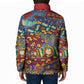 Traditional African Animal Skins Pattern Padded Jacket