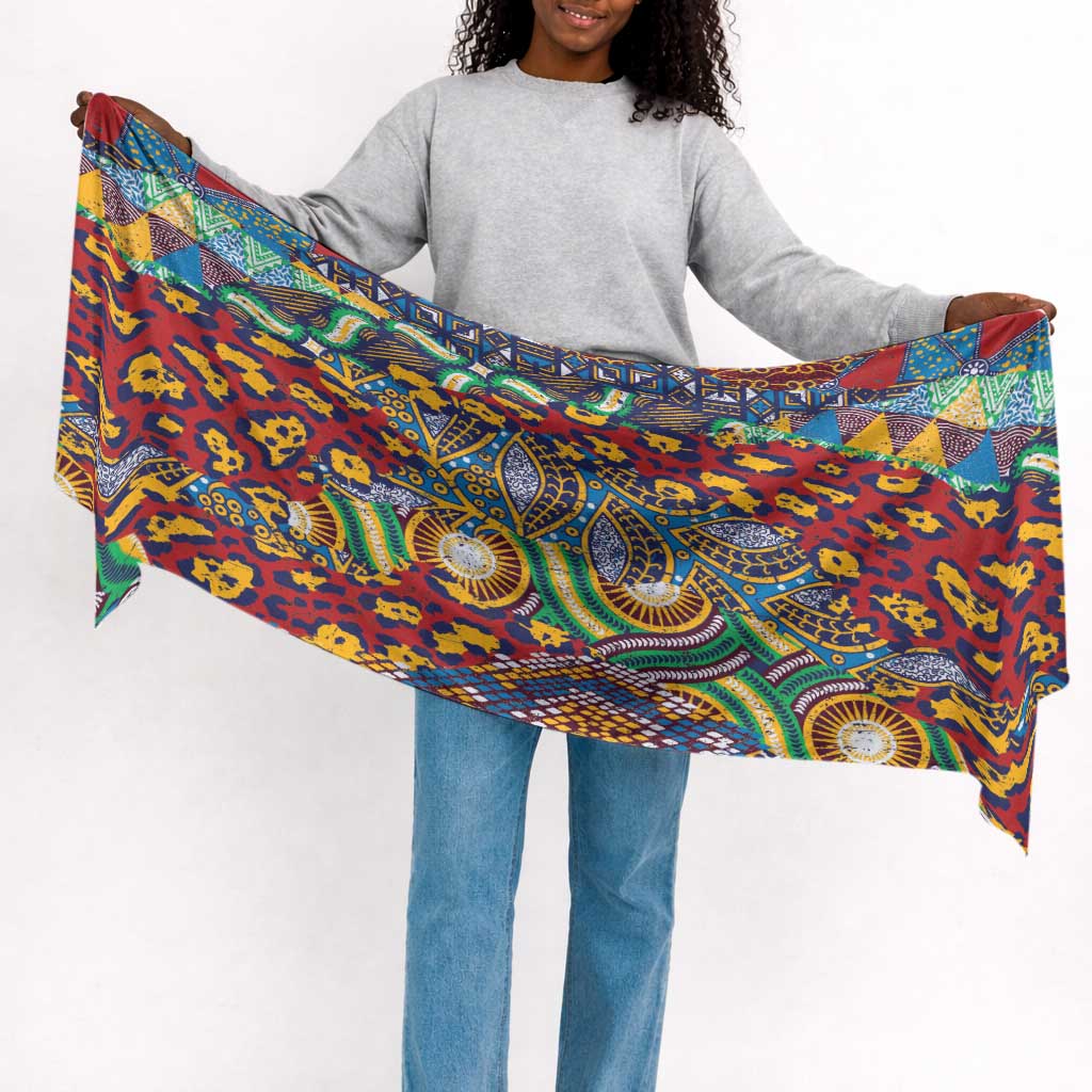 Traditional African Animal Skins Pattern Simple Headwrap