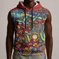 Traditional African Animal Skins Pattern Sleeveless Hoodie - African Pride