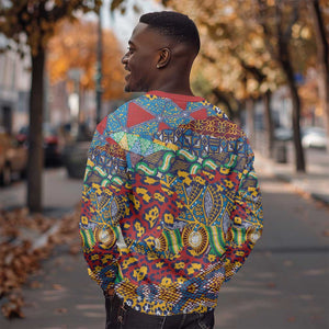 Traditional African Animal Skins Pattern Sweatshirt