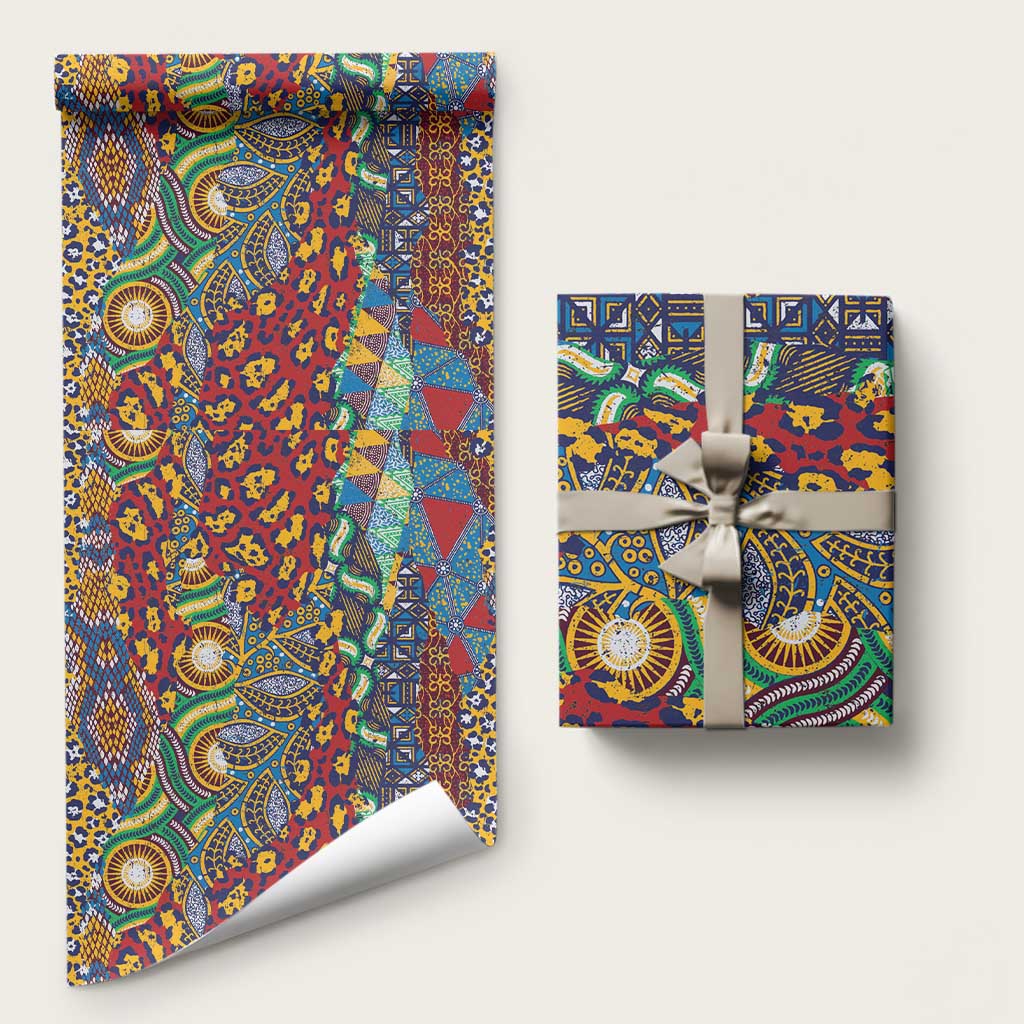 Traditional African Animal Skins Pattern Wrapping Paper - African Pride
