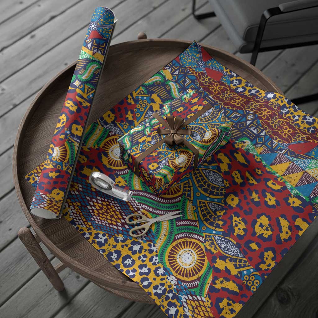 Traditional African Animal Skins Pattern Wrapping Paper - African Pride