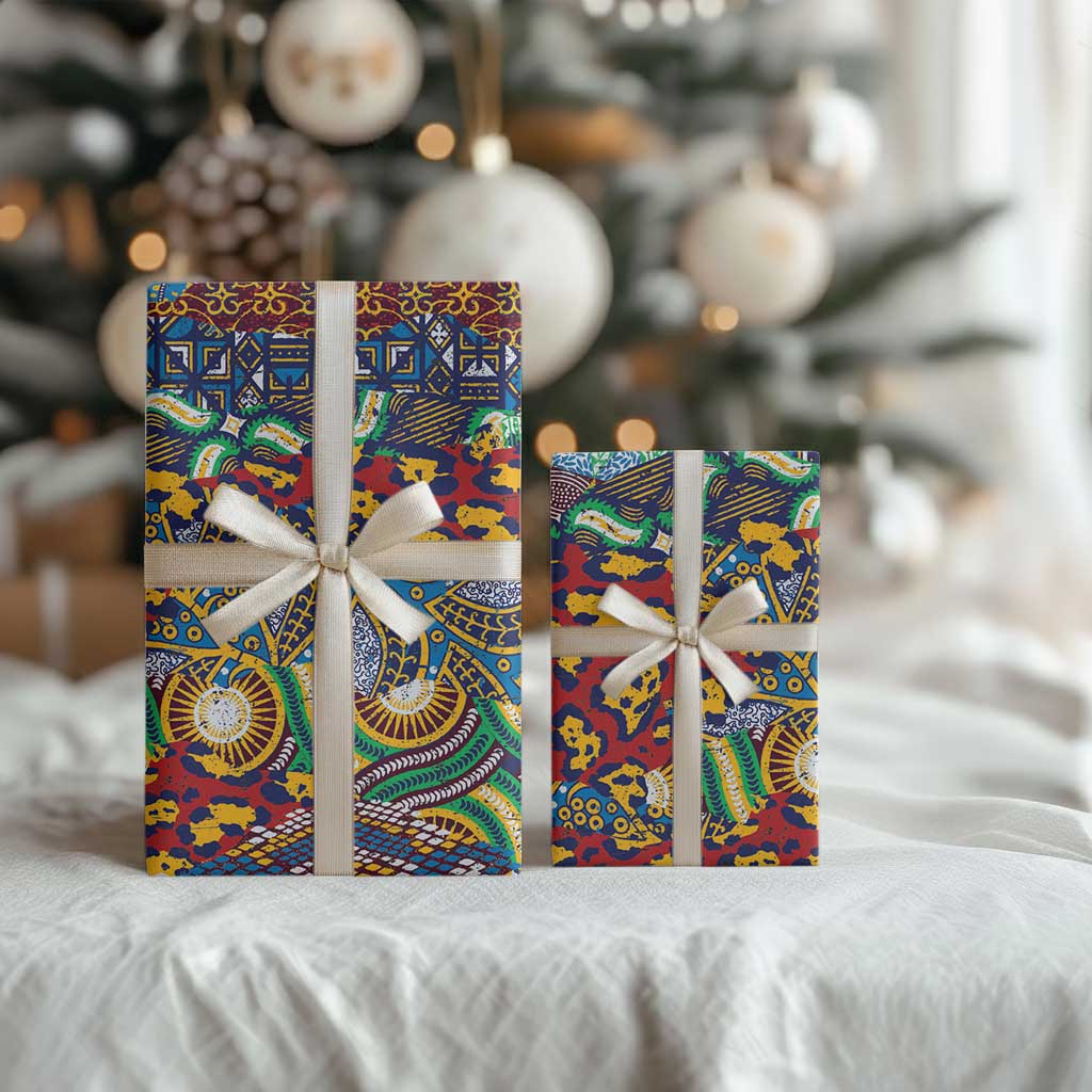 Traditional African Animal Skins Pattern Wrapping Paper - African Pride