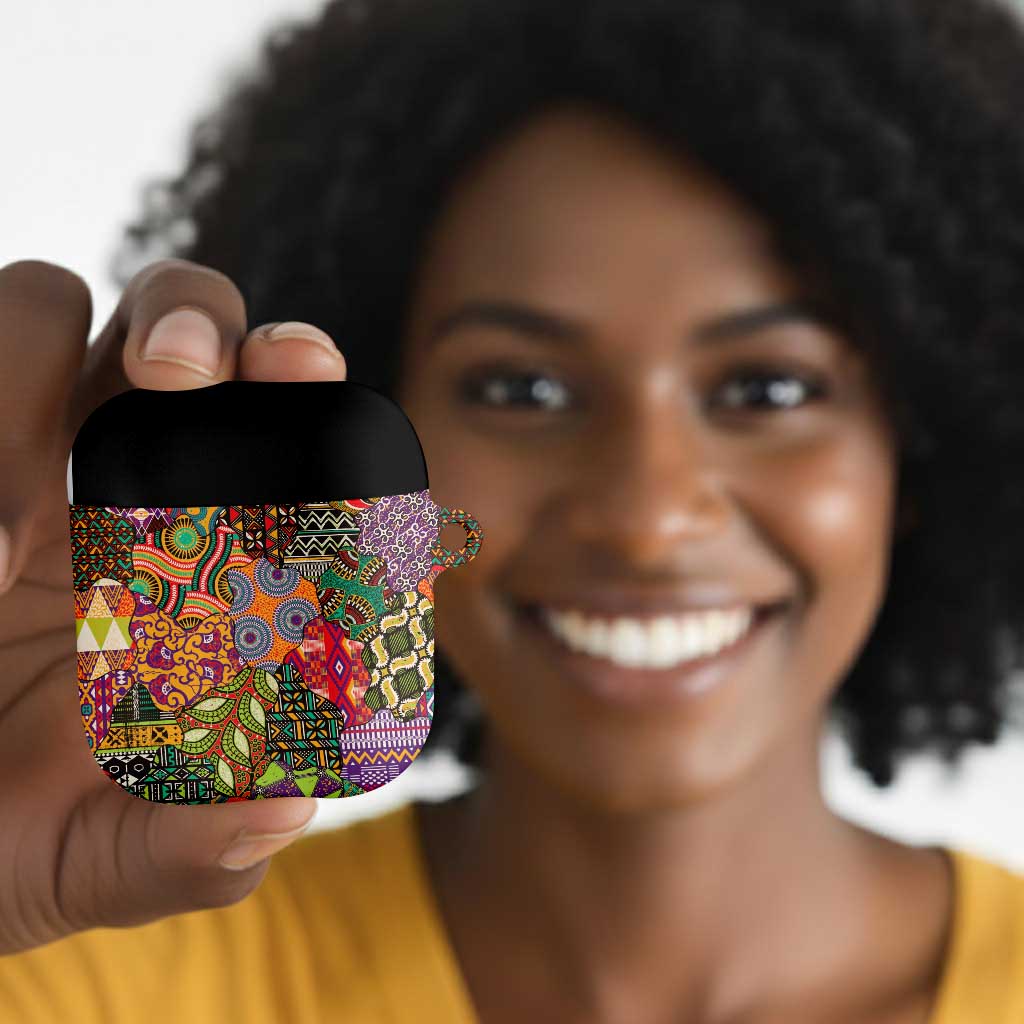 Traditional Ethnic African Vintage Motifs AirPods Case