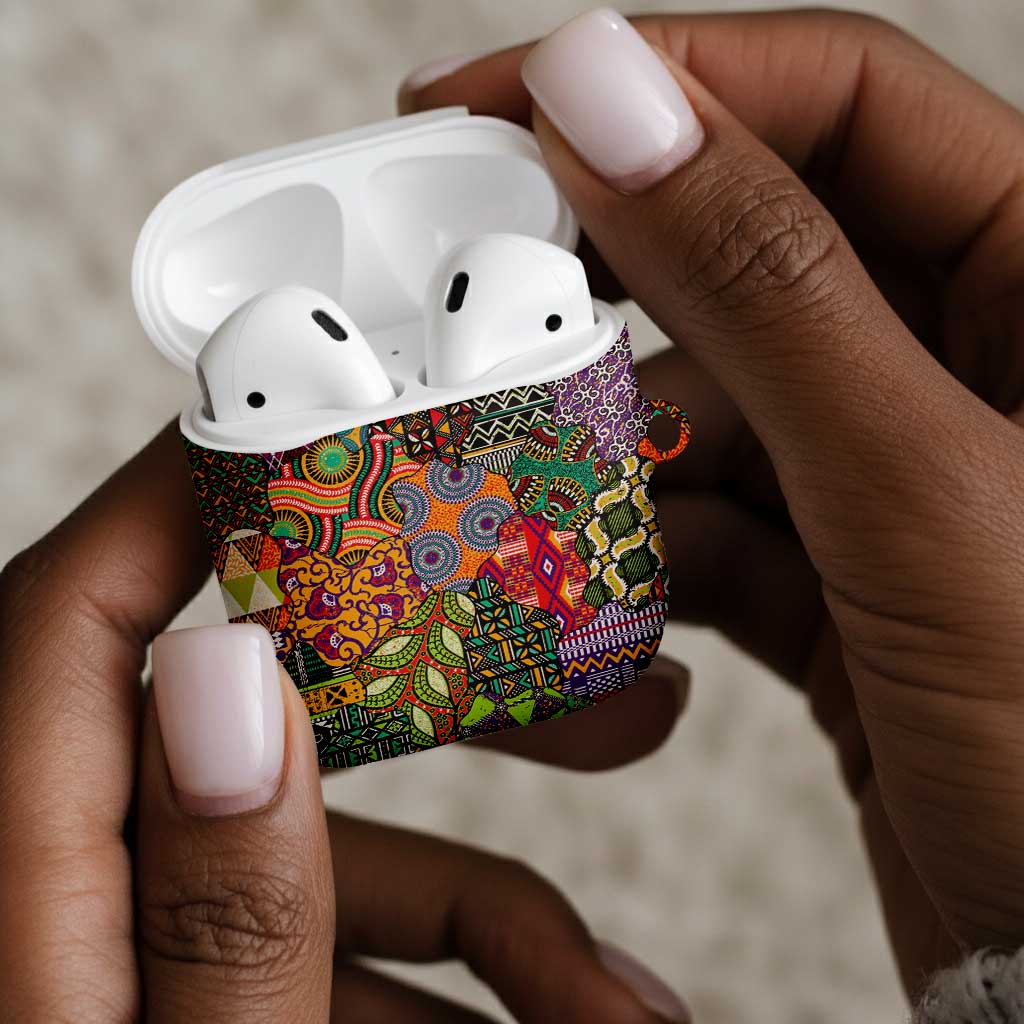 Traditional Ethnic African Vintage Motifs AirPods Case