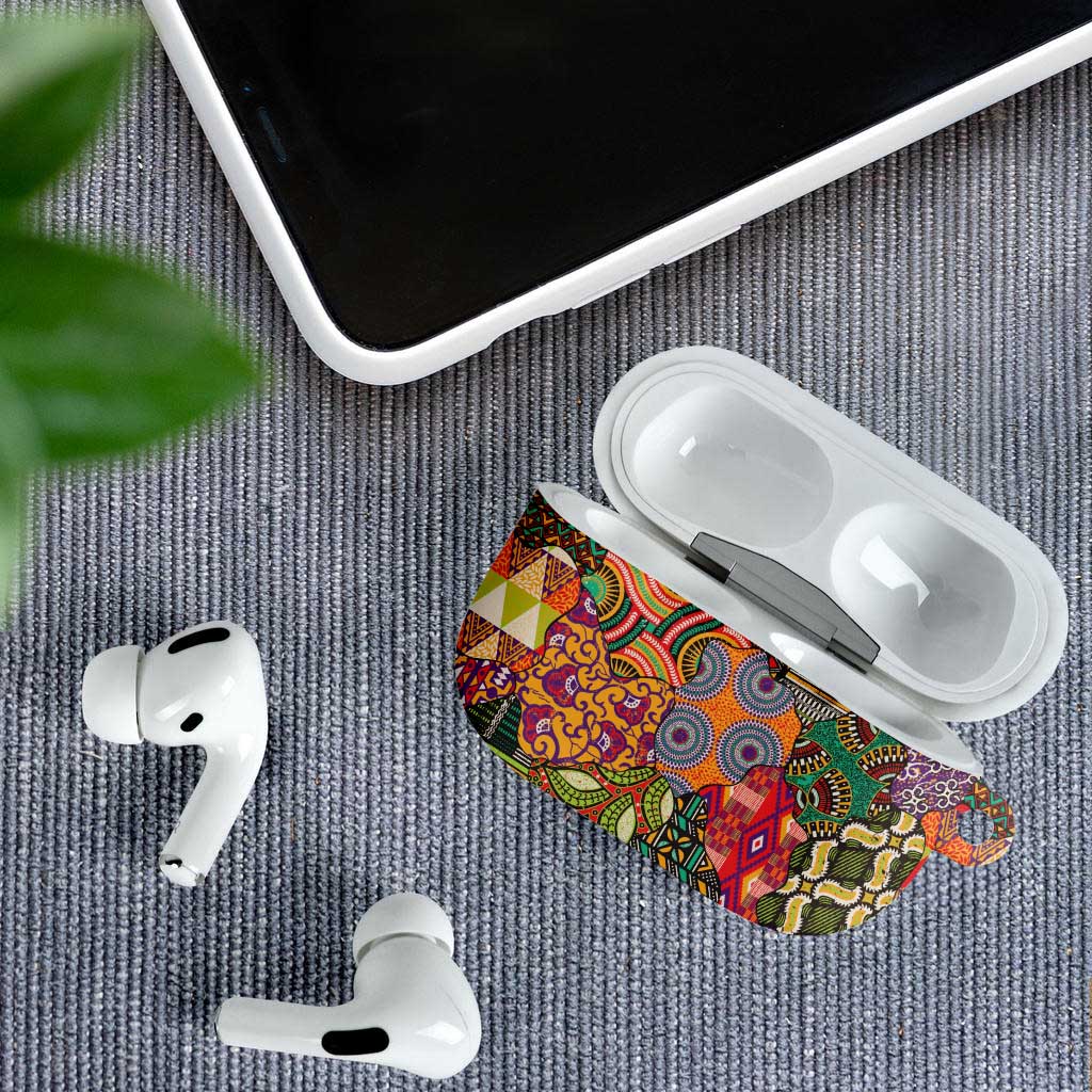 Traditional Ethnic African Vintage Motifs AirPods Case