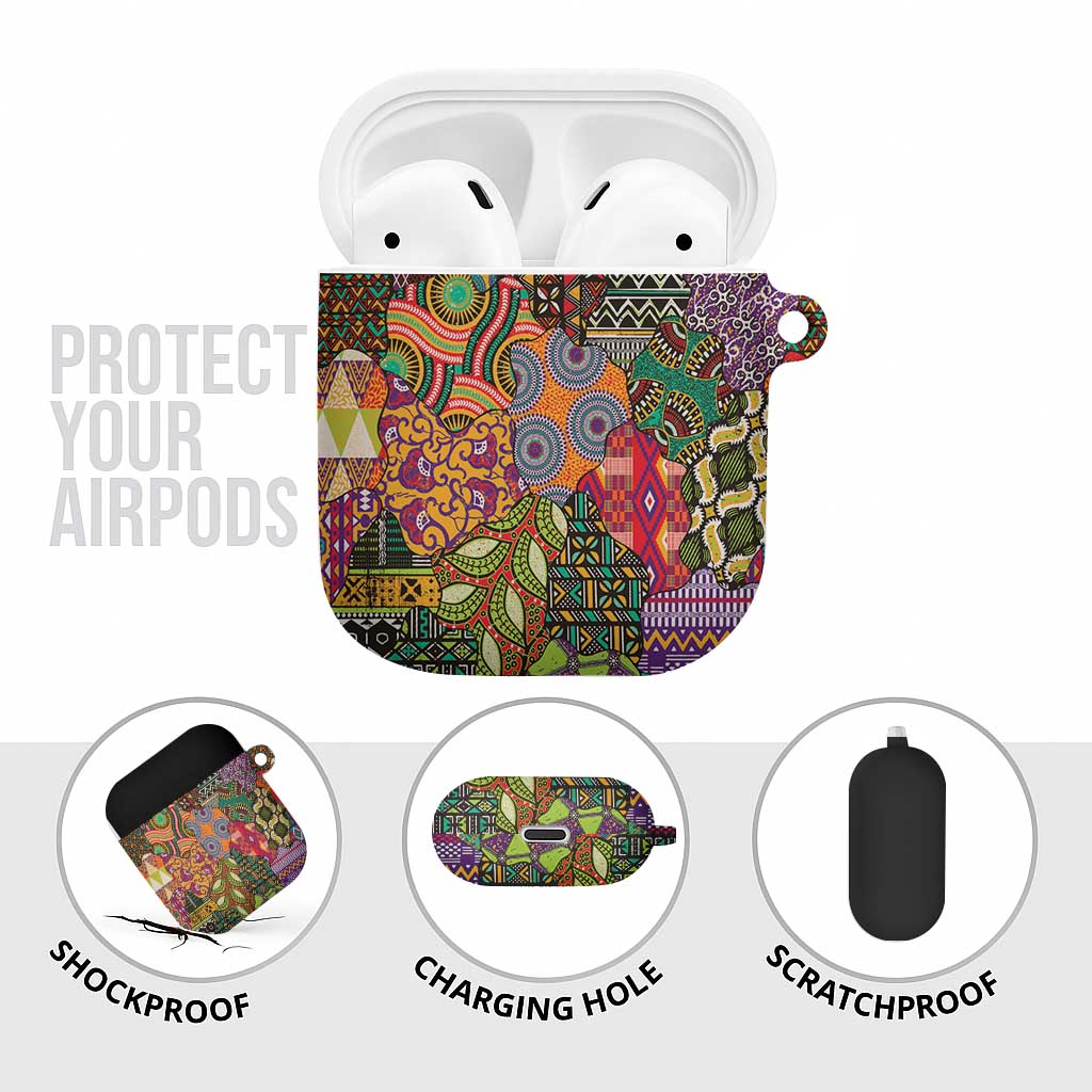 Traditional Ethnic African Vintage Motifs AirPods Case