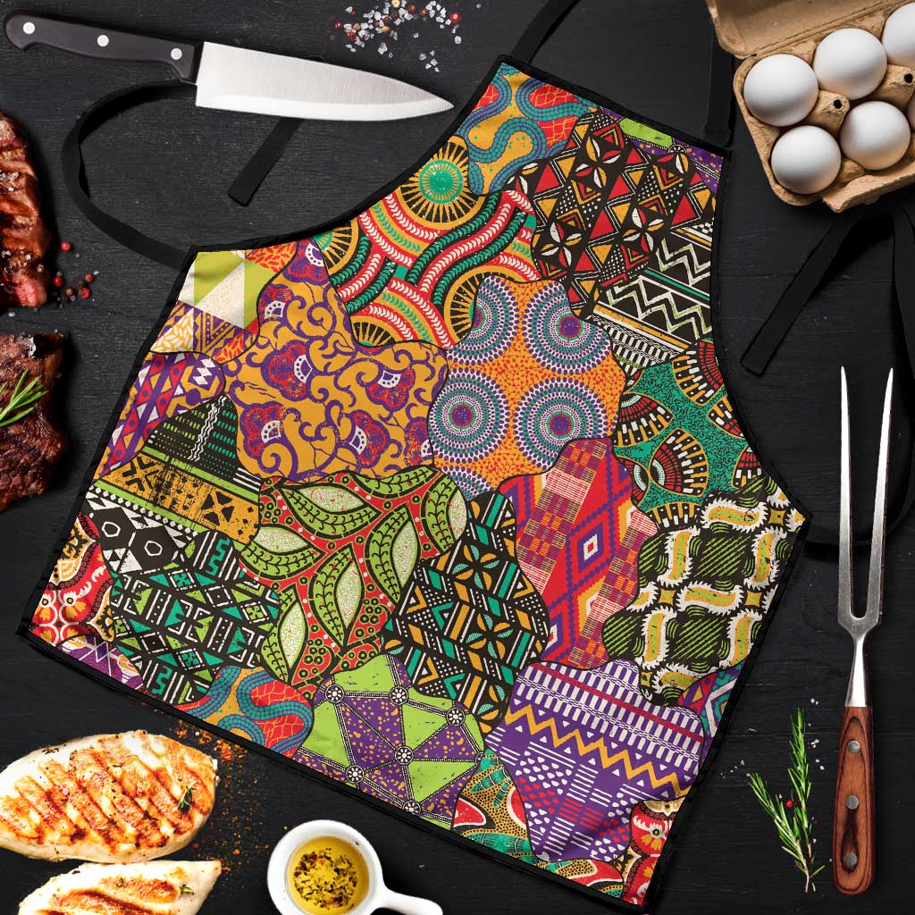 Traditional Ethnic African Vintage Motifs Apron