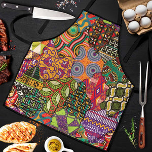 Traditional Ethnic African Vintage Motifs Apron