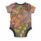 Traditional Ethnic African Vintage Motifs Baby Onesie