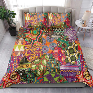 Traditional Ethnic African Vintage Motifs Bedding Set