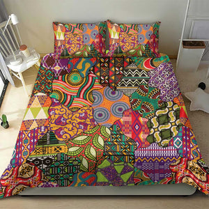 Traditional Ethnic African Vintage Motifs Bedding Set