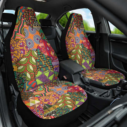 Traditional Ethnic African Vintage Motifs Car Seat Cover
