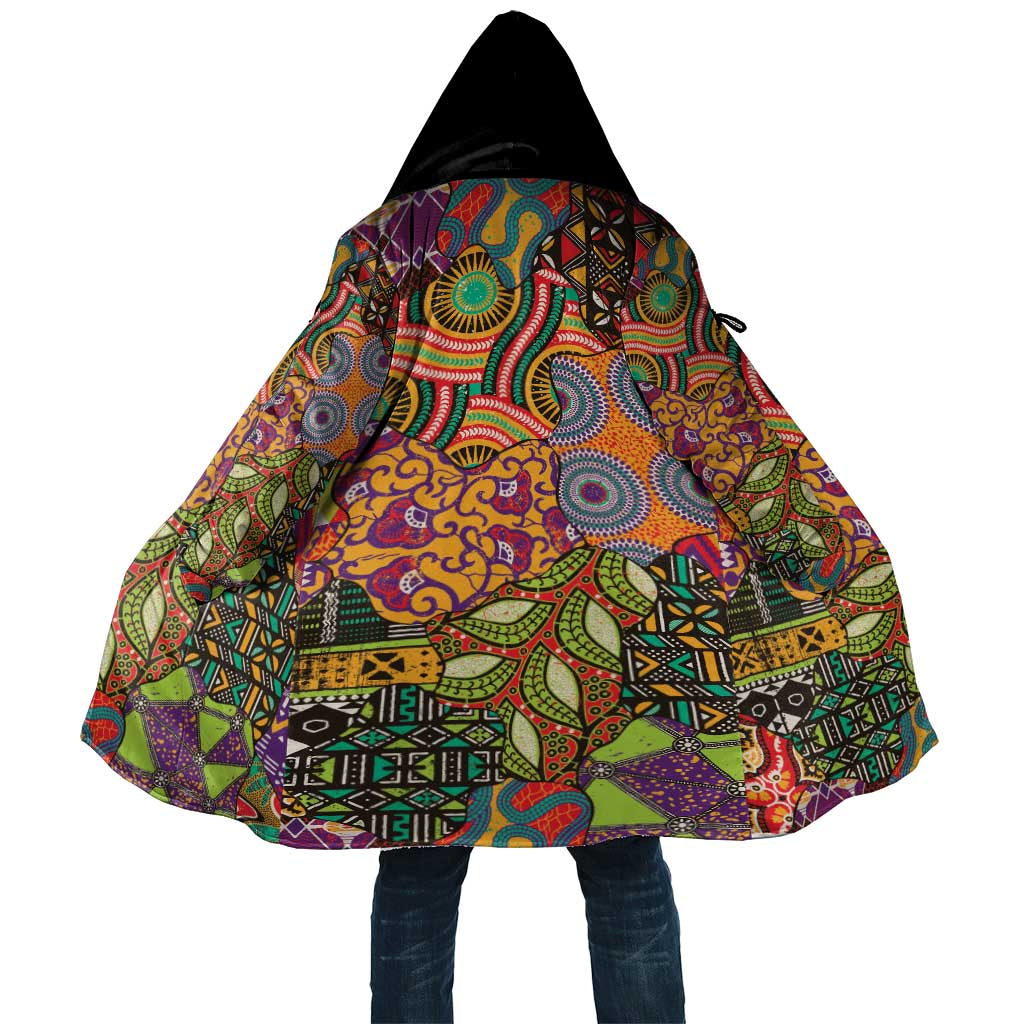 Traditional Ethnic African Vintage Motifs Cloak
