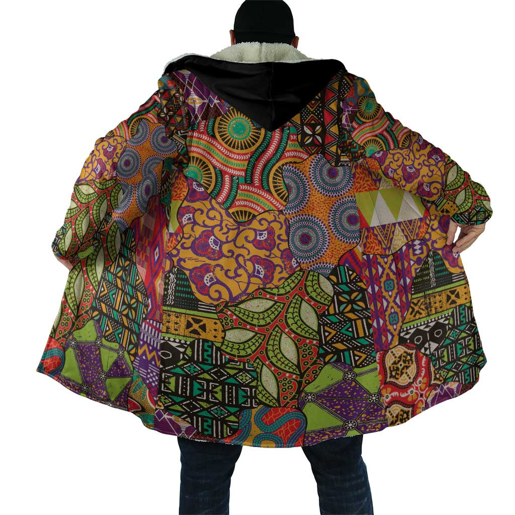 Traditional Ethnic African Vintage Motifs Cloak