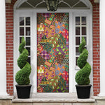 Traditional Ethnic African Vintage Motifs Door Cover