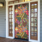 Traditional Ethnic African Vintage Motifs Door Cover