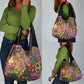 Traditional Ethnic African Vintage Motifs Grocery Bag