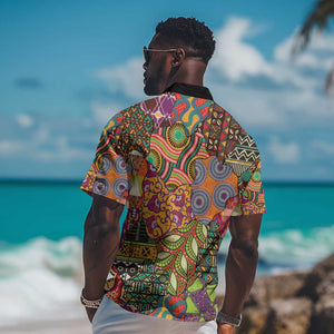 Traditional Ethnic African Vintage Motifs Hawaiian Shirt