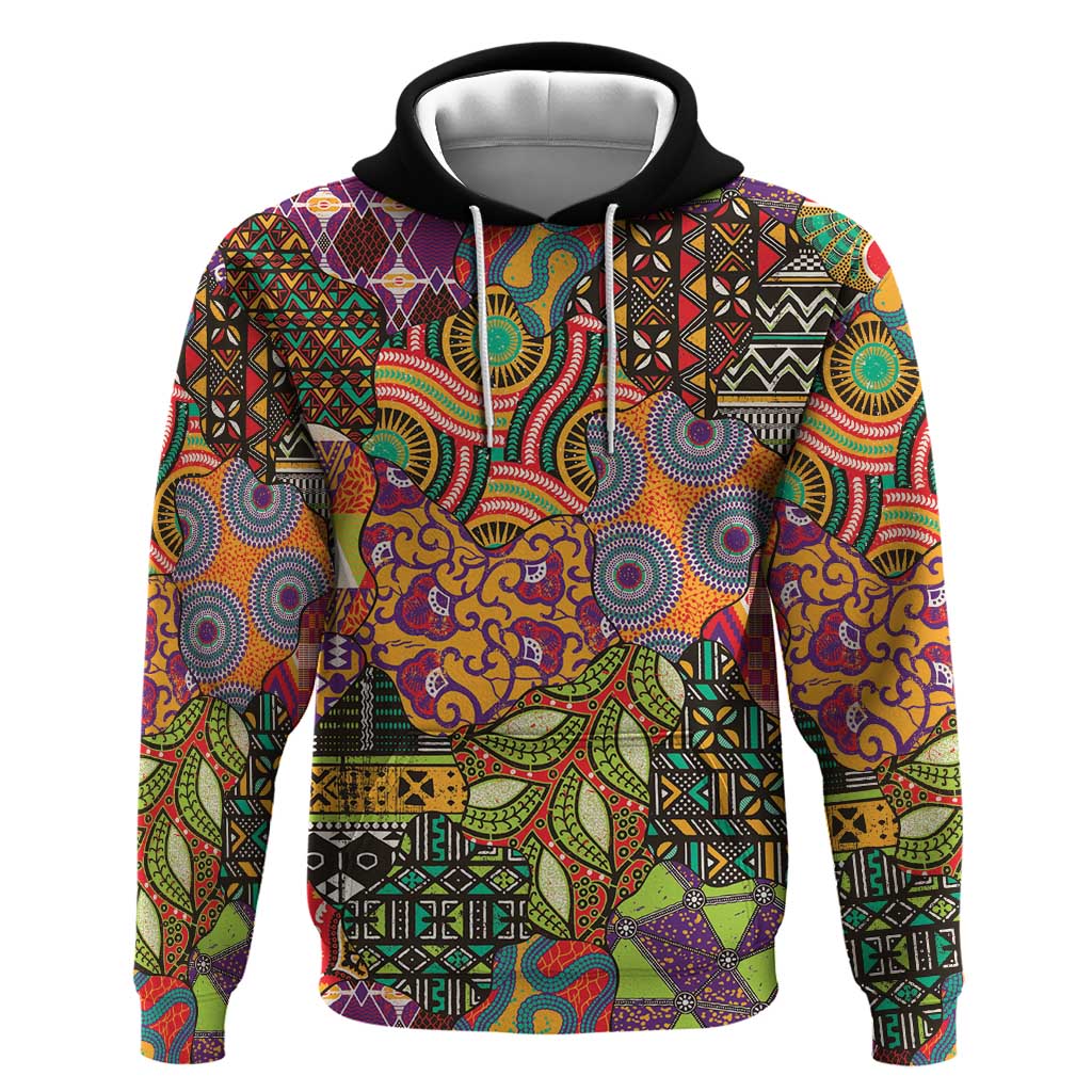 Traditional Ethnic African Vintage Motifs Hoodie