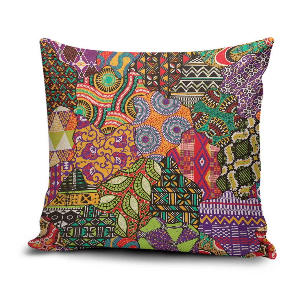 Traditional Ethnic African Vintage Motifs Pillow Cover