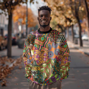 Traditional Ethnic African Vintage Motifs Sweatshirt