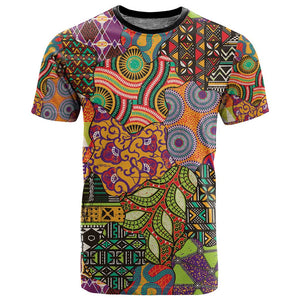 Traditional Ethnic African Vintage Motifs T shirt