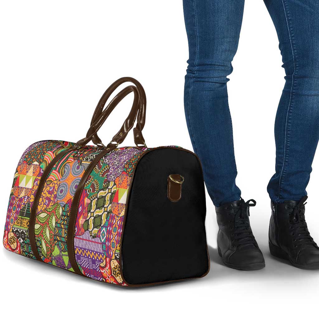 Traditional Ethnic African Vintage Motifs Travel Bag