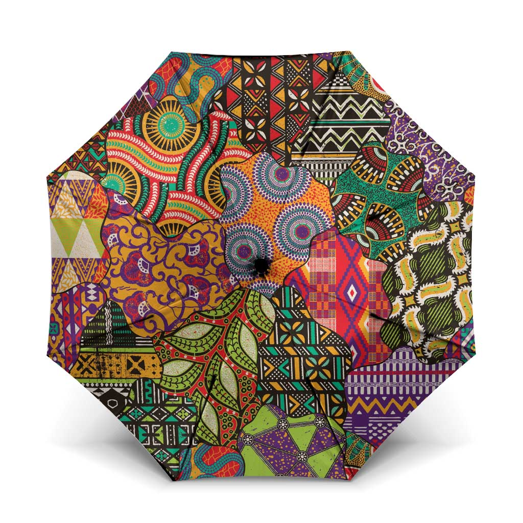 Traditional Ethnic African Vintage Motifs Umbrella
