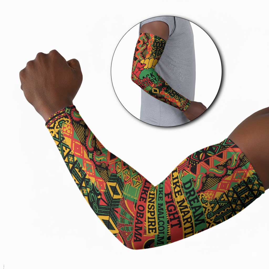 Black History Black Month Dream Like Arm Sleeves