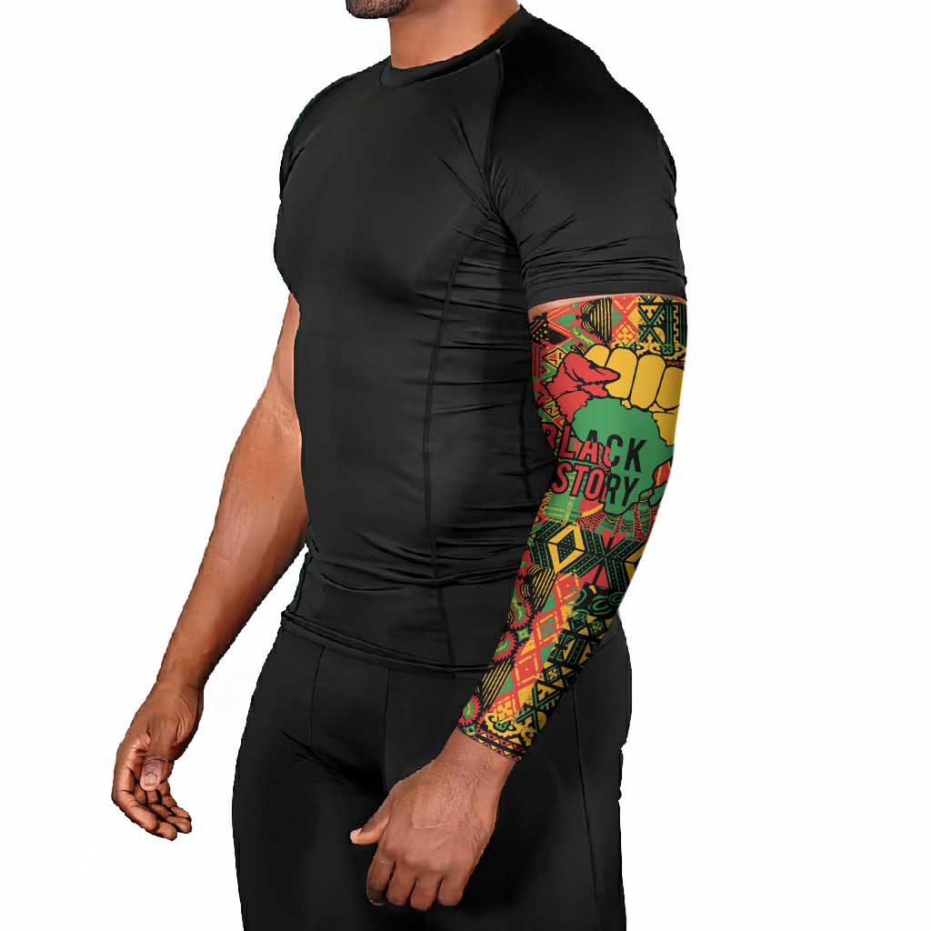 Black History Black Month Dream Like Arm Sleeves