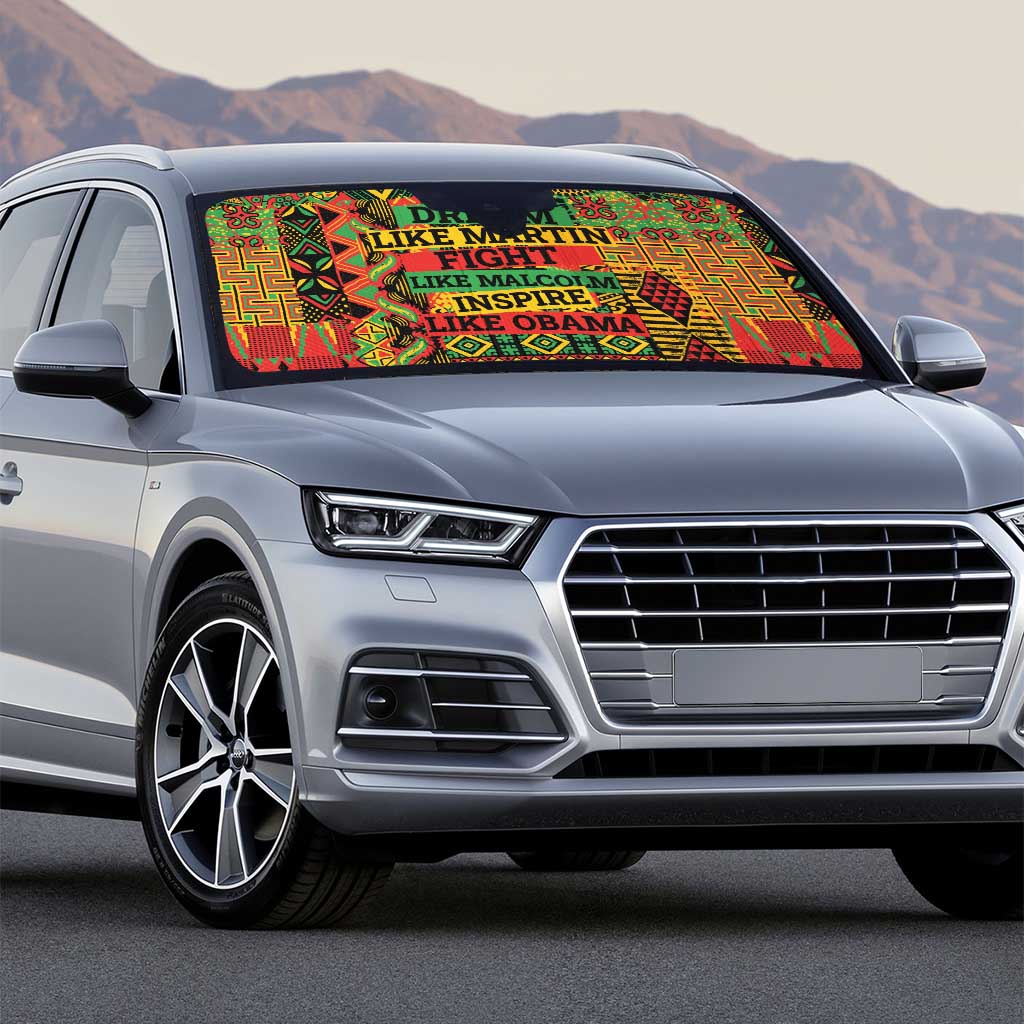 Black History Black Month Dream Like Auto Sun Shade