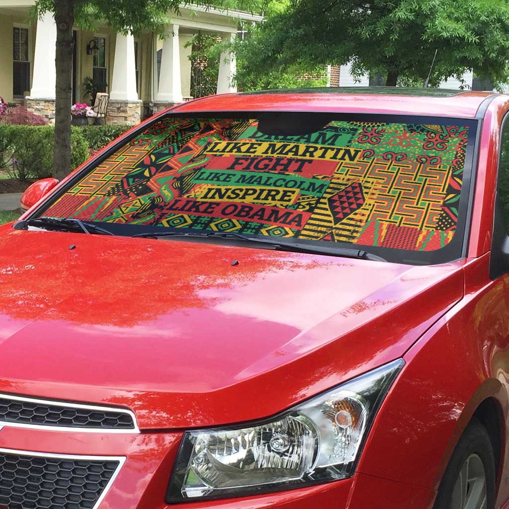 Black History Black Month Dream Like Auto Sun Shade