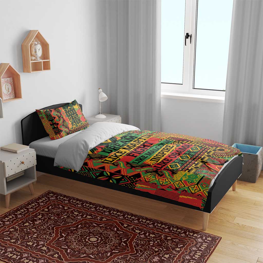 Black History Black Month Dream Like Bedding Set