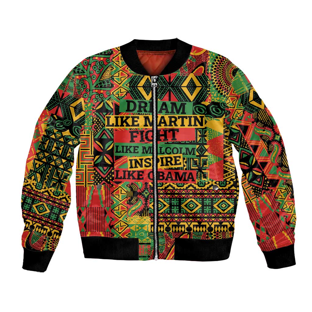 Black History Black Month Dream Like Bomber Jacket
