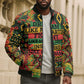 Black History Black Month Dream Like Bomber Puffer Jacket