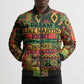 Black History Black Month Dream Like Bomber Puffer Jacket