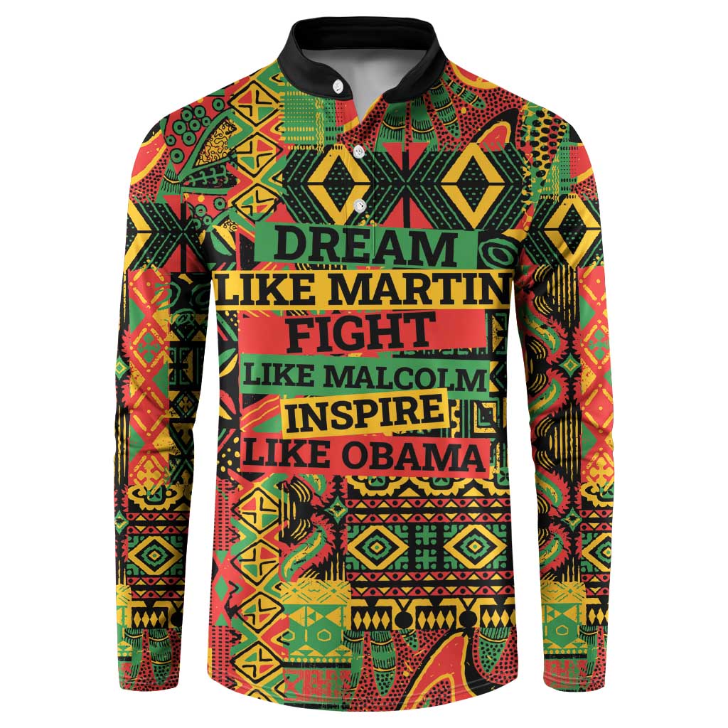 Black History Black Month Dream Like Button Sweatshirt